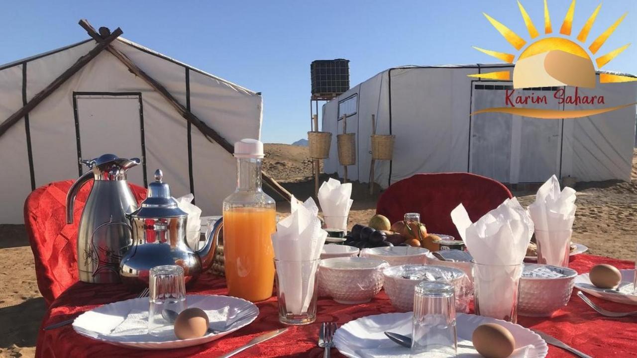 Bivouac Karim Sahara Hotel ซากอร่า ภายนอก รูปภาพ