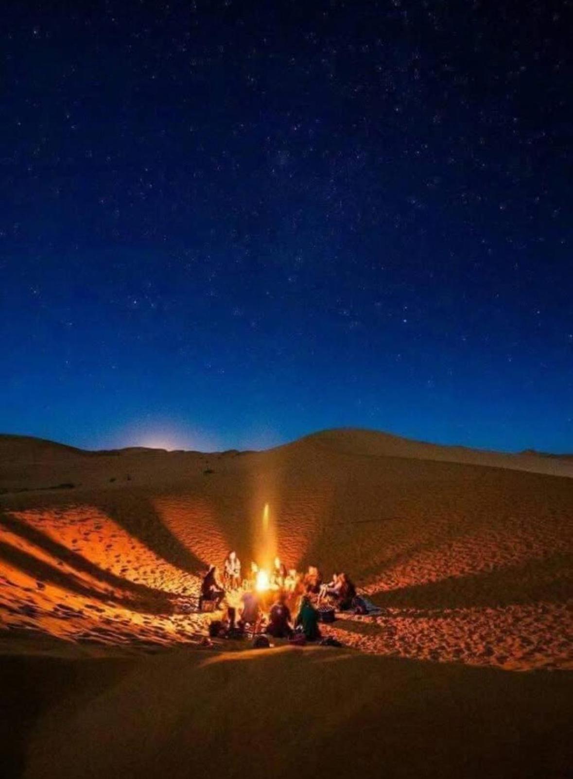 Bivouac Karim Sahara Hotel ซากอร่า ภายนอก รูปภาพ